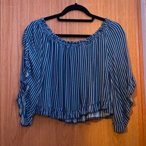 off the shoulder shirt